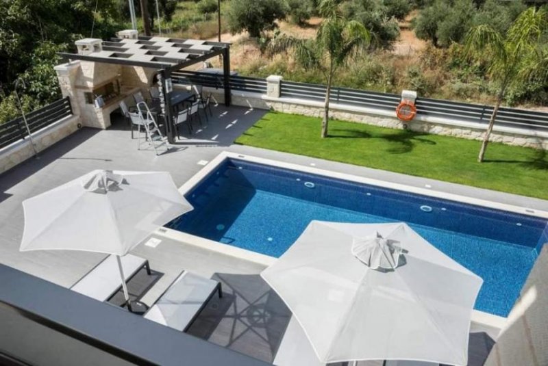 Almyrida Kreta - Steinvilla mit Pool in Almyrida zu verkaufen Haus kaufen